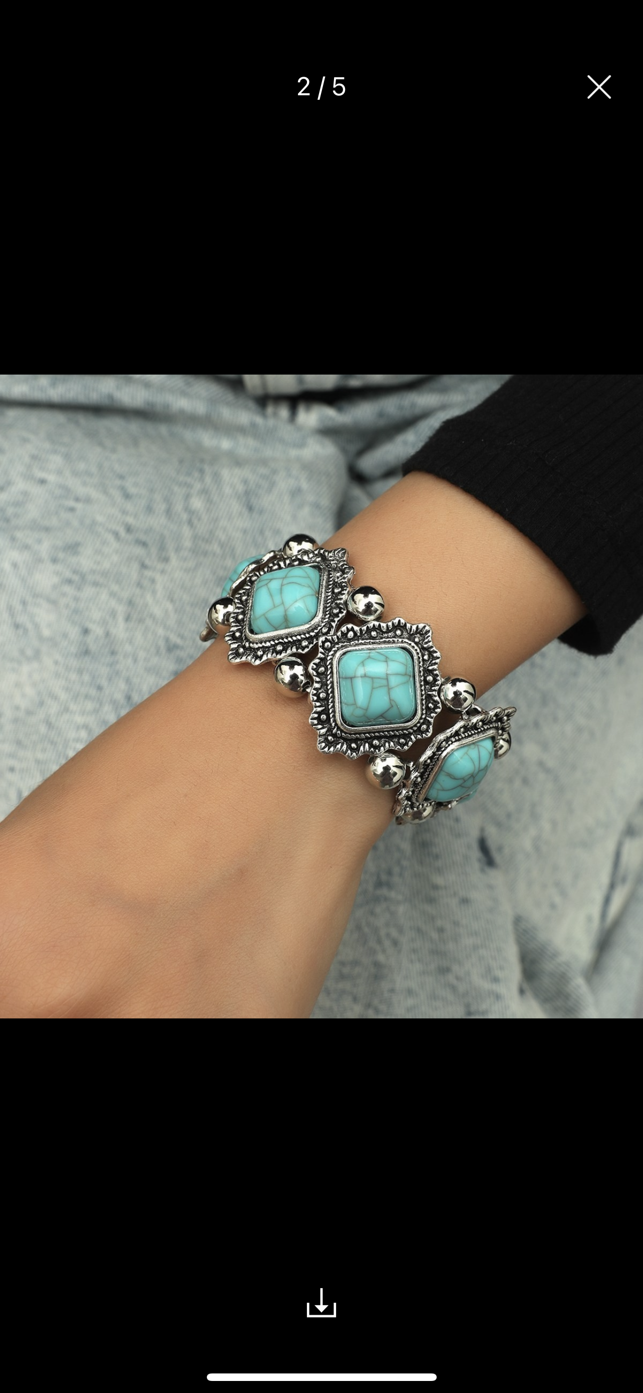 “Eternity” Turquoise Bracelet